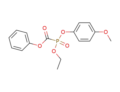 Ethyl, p-methoxyphenyl phenoxycarbonylphosphonate