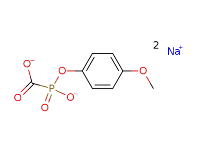 p-Methoxyphenyl disodium oxycarbonylphosphonate