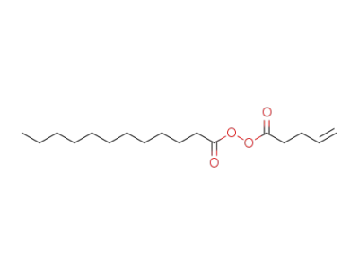 dodecanoyl 4-pentenoyl peroxide