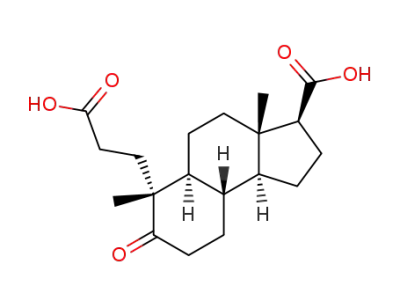 (3S,3aS,5aS,6R,9aS,9bS)-6-(2-carboxyethyl)-3a,6-dimethyl-7-oxododecahydro-1H-cyclopenta[a]naphthalene-3-carboxylic acid