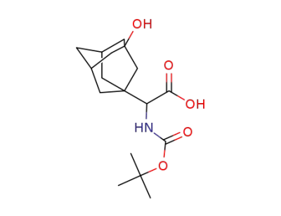N-tert-butoxycarbonyl-3-hydroxy-1-adamantaneglycine